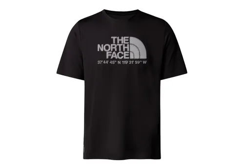 The North Face 24/7 Logo Grafik T-Shirt für Herren - Schwarz - XL - Funktionsjacke aus atmungsaktivem Material, hält dich bei sportlichen Aktivitäten trocken und komfortabel.