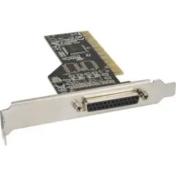 InLine® Schnittstellenkarte, 1x LPT parallel, PCI I/O-Karten / Frontpanel / Slotbleche