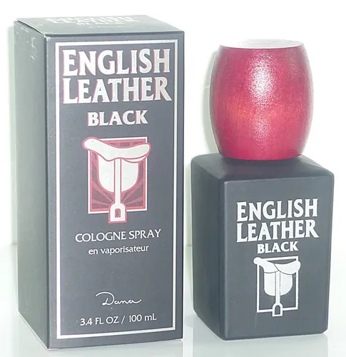 Dana English Leather Black 100 ml Cologne Spray - Herrenparfum mit einem maskulinen Duftprofil, ideal für den modernen Mann, der Stil und Eleganz schätzt.