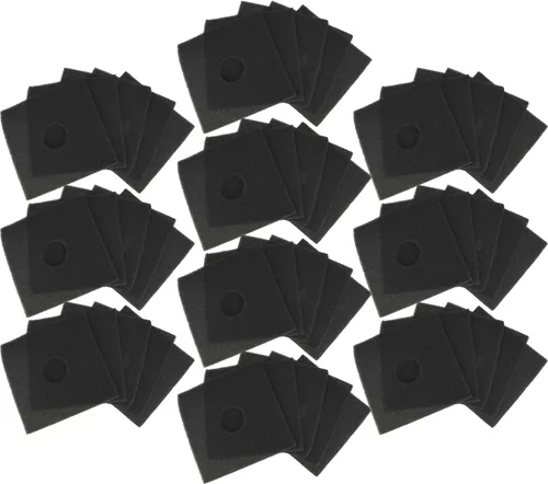 vhbw 50x Luftfilter kompatibel mit Helios ELSN-Serie, ELF-Serie Lüfter, Ventilator, Lüftungsgerät