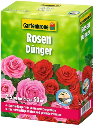 2,5kg Gartenkrone Rosendünger und Ziergehölze