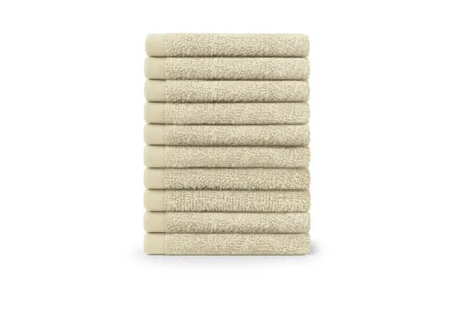 Blumtal Gästehandtücher 30x30cm in beige von Blumtal