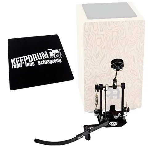 Meinl Cymbals Cajon Meinl TMSTCP Cajon Pedal mit Sitzpad