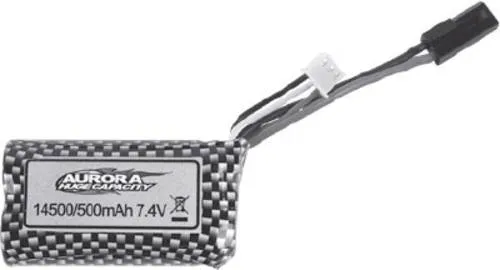 Absima 30-DJ02 - 500 mAh Akku für RC Modelle, ideal für 1:16 First Step Performance Cars wie Monster Truck und Truggy