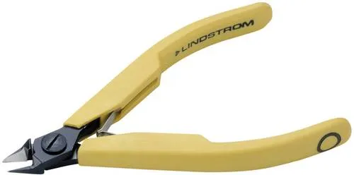 Lindström Alicates Corte Diagonal 8148 - Seitenschneider aus Hochleistungs-Stahllegierung mit ESD-sicheren Griffen, ideal für präzises Schneiden in der Elektronikindustrie.