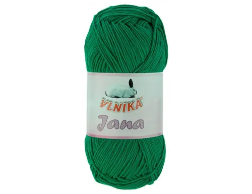 VLNIKA 100g Strickgarn Jana Häkelgarn Strickwolle Häkelwolle, Farbauswahl Häkelwolle, 330 m, grün