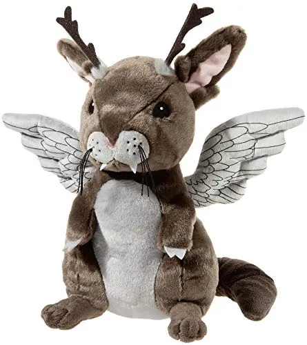 Heunec ALPENWELT Wolpertinger 25 cm - Kuscheliges Plüschtier - Plüschtier mit 25 cm, perfekt zum Kuscheln und Spielen, ideal für Kinder und Sammler.