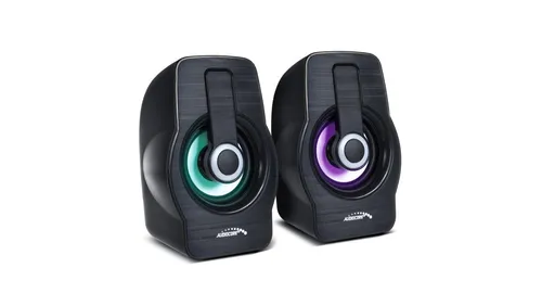 Głośniki komputerowe 6W USB Black Audiocore AC855 B AC855