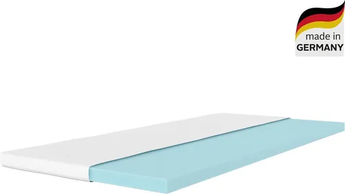 Älgdröm Topper Lasse 90x200 cm - Matratzenauflage aus Gelschaum, ergonomisch und ideal für alle Schlafpositionen, sorgt für eine optimale Ventilation und ist allergikergeeignet.