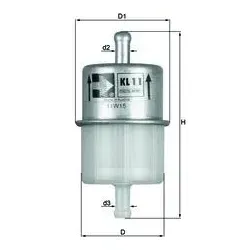 Mahle Kraftstofffilter KL 11