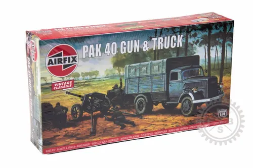 Vintage Classic: Opel Blitz & Pak 40 / 1:76 - Airfix