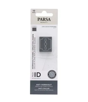 PARSA Beauty ID Hornhauthobel Ersatzklinge Hornhautentferner 10 Stk