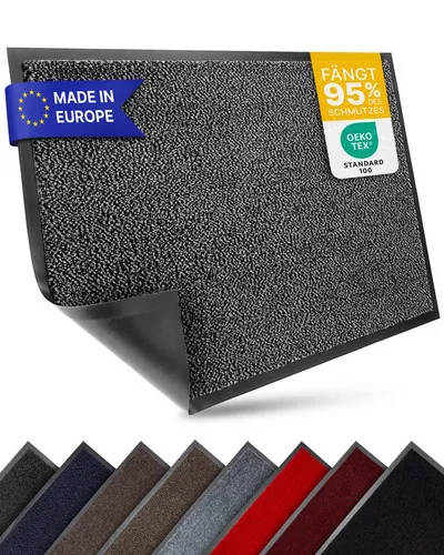 Entrando Fußmatte FIEL, Rechteckig, Höhe: 7 mm, für Innen und Außen - waschbar, rutschfest, robust, pflegeleicht