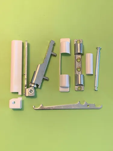 AUBI Siegenia Si Reparatur-Set EW001 Ecklager EB005 Ecklagerbock inkl. Schlüssel