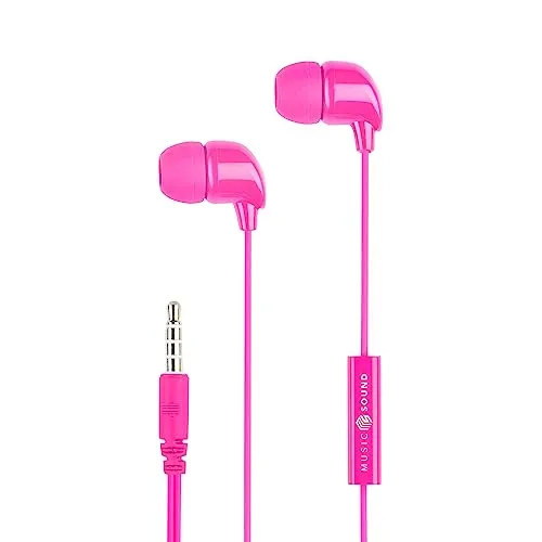 CELLULARLINE In-Ear Earphones With Mic Univ. Pink