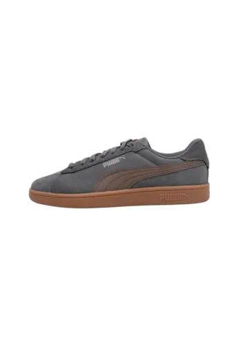 PUMA Smash 3.0 Dusky Gray-Flat Bronze-Gum Sneaker 45 EU in grau von PUMA