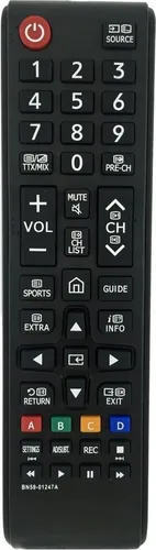 Ersatz Fernbedienung für Samsung TV UE50KU6079 | UE50KU6079U | UE50KU6079U/XZG