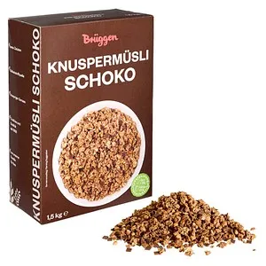 Brüggen KNUSPERMÜSLI SCHOKO 1,5 kg, 1 St.