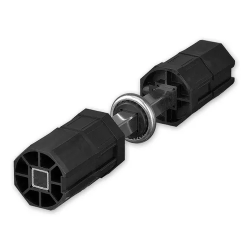 Doppelwellenbolzen Doppelkapsel Mittellager SW 60 mit Kugellager Ø 50 mm