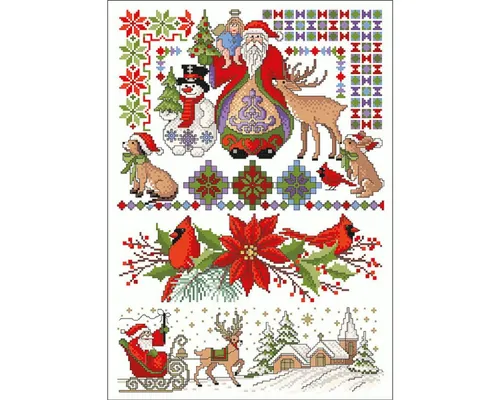 Lindner´s Kreuzstiche Kreativset Lindner´s Kreuzstiche Zählmuster Vorlage 