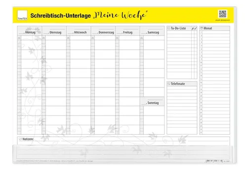 TimeTEX Schreibtischunterlage Schreibtisch-Unterlage