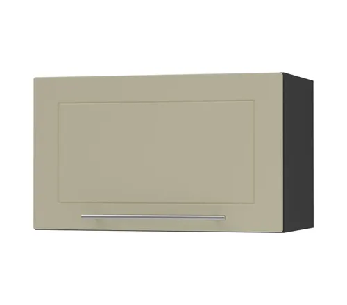 Feldmann-Wohnen Klapphängeschrank in Creme und Schwarz