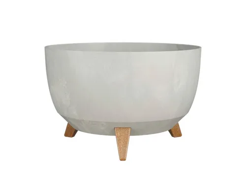 Mica Decorations Doppio Pflanzenständer 20,5 x Ø40 cm - Setzen Sie mit dem Doppio Pflanzenständer von Mica Decorations stilvolle Akzente in Ihrem Außenbereich. Ideal für Garten, Balkon oder Terrasse.