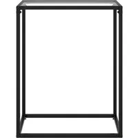 Konsolentisch Transparent 60x35x75cm von vidaXL - Drohnen-Zubehör: Moderner Konsolentisch aus stabilem Hartglas, transparentes Design für stilvolle Akzente im Wohnzimmer.