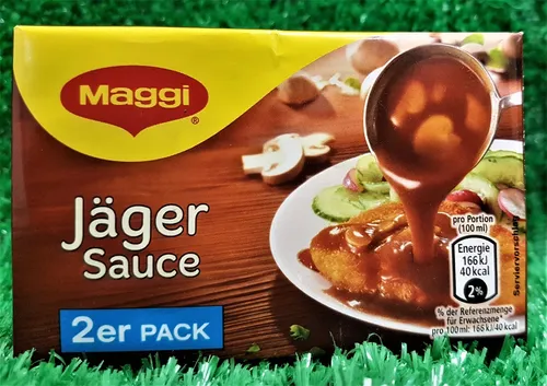 Maggi Jäger Sauce Doppelpackung - Ideal für Schnitzel und Frikadelle - Lebensmittelabteilung: Haltbare Lebensmittel, genießen Sie die herzhaft-würzige Jägersauce in praktischer Doppelpackung für mehr Genuss!