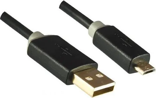 Micro USB Kabel A auf micro B Stecker, 1m