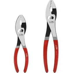 HOUSERAN Gleitgelenkzange Set 20cm & 25cm mit 2-Stufen-Verstellung