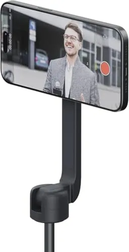 ShiftCam SnapStand Max - Kompakter Magnet-Selfie-Stick & Dreibeinstativ - Handy-Stative mit vielseitigem Design: Kompakt, bis 70