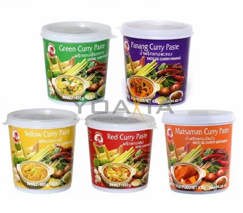 COCK Curry Paste Set 5x400g von COCK