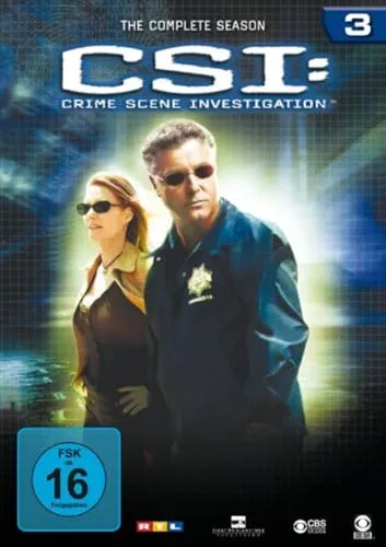 CSI: Crime Scene Investigation - Season 3 [6 DVDs] - Krimi-Serie, freigegeben ab 16 Jahren, mit packenden Fällen und spannender Ermittlungsarbeit auf 6 DVDs.