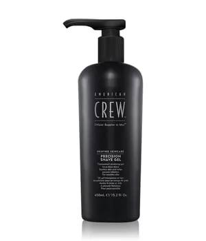 American Crew Precision Shave Gel 450 ml – Rasiergel für präzise Ergebnisse - Das American Crew Precision Shave Gel sorgt für eine präzise Rasur ohne Schaum. Es beruhigt und schützt die Haut, während es hervorragende Feuchtigkeit spendet – ideal für eine angenehme Anwendung.