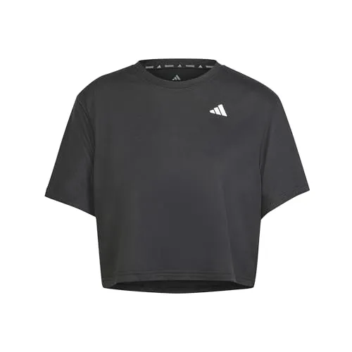 Adidas Women's Train Essentials Boxy Workout Tee, Black, L