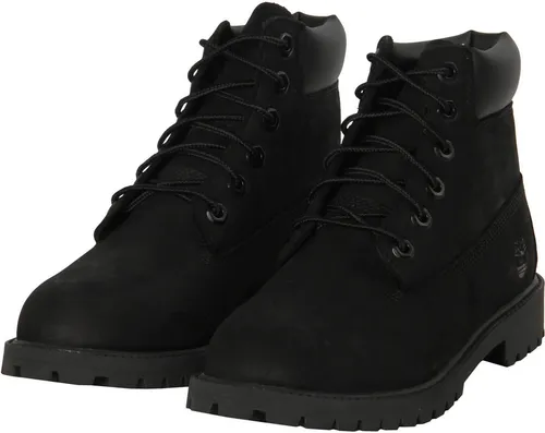 Timberland PREMIUM 6 INCH LACE UP BOOT - Wasserdichte Schnürstiefel in Schwarz, ideal für winterliche Abenteuer und Outdoor-Aktivitäten