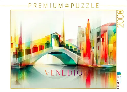 CALVENDO Puzzle Venedig | 2000 Teile Lege-Größe 90x67cm Foto-Puzzle für glückliche Stunden