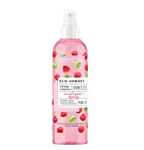 Bielenda Eco Sorbet Raspberry Feuchtigkeitstonikum im Spray 200 ml