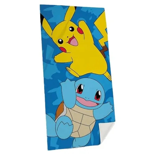 Kids Euroswan Pokémon-Handtuch, Baumwolle, 140 x 70 cm