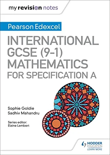 Produktbild My Revision Notes: International GCSE (9-1) Mathematics for Pearson Edexcel Specification A