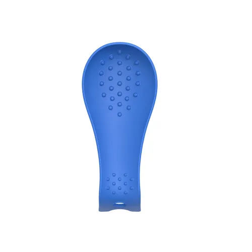 Kochblume Löffelablage blau