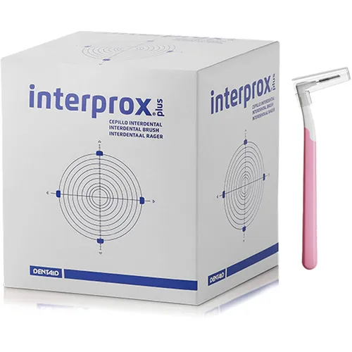 Dentaid GmbH interprox plus Interdentalbürsten 100 Stück, nano, Rosa, PHD 0,7