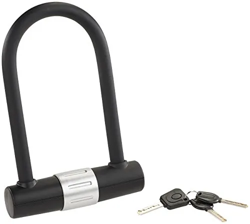 AGT Bügelschloss Fahrrad: Extrastabiles Bügelschloss, 16-mm-Stahl, spezialgehärtet (Fahrradbügel Schloss, Fahrrad-Faltbügelschlösser, Zubehör)