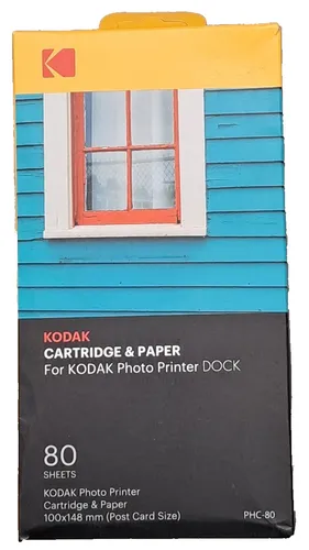 Kodak Photo Kasette (PHC-80) - Analogfotografie-Kassette für brillante Farben und hohe Bildqualität, ideal für Ihre analogen Fotoprojekte.