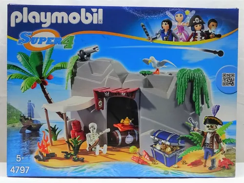 GROSSE PIRATEN SCHATZ INSEL Playmobil 4797