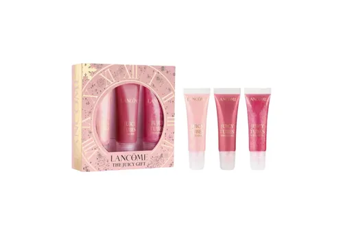 Lancôme Juicy Tubes Mini Set - Lippenstift Set mit 3 Farben - Festliches Geschenkset mit 3 x 10 ml Juicy Tubes Lippenstiften, ideal für die Weihnachtszeit und ein perfektes Geschenk für Lippenpflege-Liebhaber.
