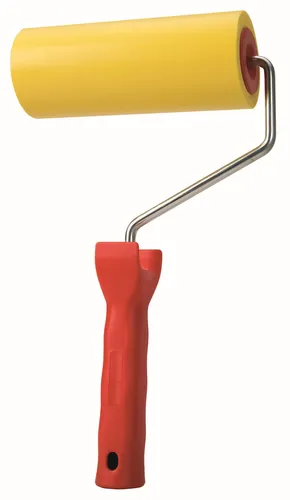 Tapeten-Andrückroller XL PREMIUM extra dicke Walze aus PUR-Schaum mit Bügel