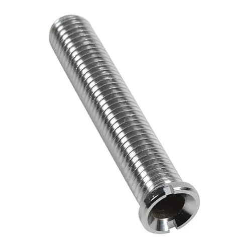 Küchenspüle Korbsieb Schraube, Hohlschraube Spüle, Spülbeckenkorb-Schraube, Abflusssiebschraube Abfall Gewinde Schraube Anschluss M12 × 70 mm für Waschbecken Sieb Stopfen Zubehör