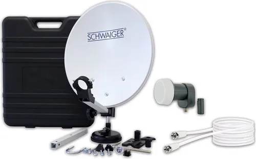 Schwaiger SAT-Anlage Single-LNB im Koffer